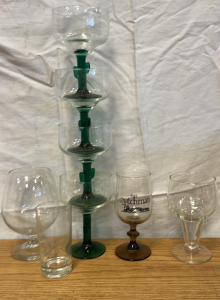 Crystal And Glass Cocktail Glasses