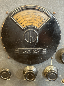 Hallicrafters SX-25 Super Defiant HF Communications Shortwave Tube Receiver (Parts/Repair)