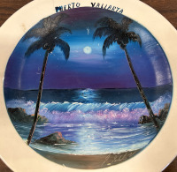 Original Walther-Glass 9-1/2” Heart Serving Tray, Hand Painted Plate, Aspen Tree Design Ceramic Dish & Space Shuttle Plate - 3