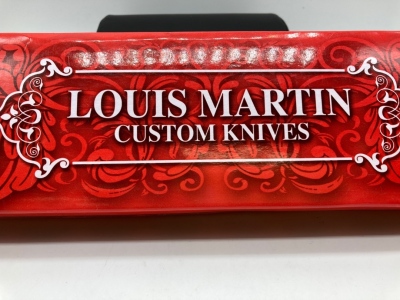 Louis Martin Custom Knife W/ Sheath