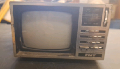 Portable tv with additional chords