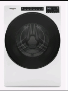 White whirlpool washer