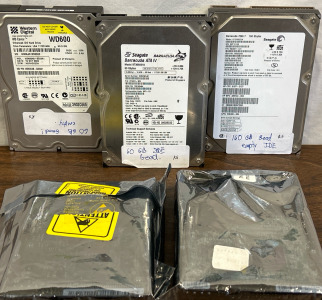 (5) Internal PC Hard Drives