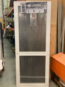 (2) Vinylcraft Screen Door-New Cond.