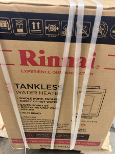 Rinnai Tankless Propane Gas Water Heater