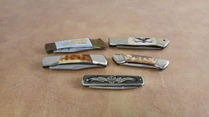 (5) Folding Knives