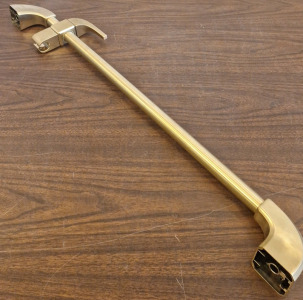 Brass shower rod holder / handle