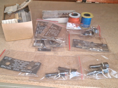 Box of diodes, wires & fuses