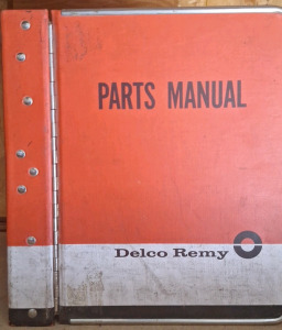 Parts manual