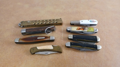 Lot of Folding Knives