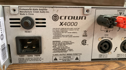 Crown Amp