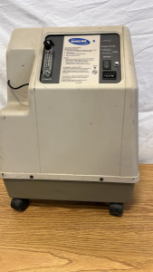 Invacare Rolling Oxygen Machine, Powers On