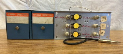 Furnace Element Coil And Sprague Capacitors