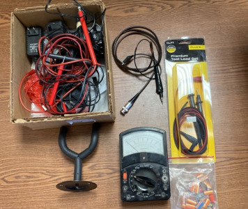 Premium Test Lead Set,Vintage Multimeter &More