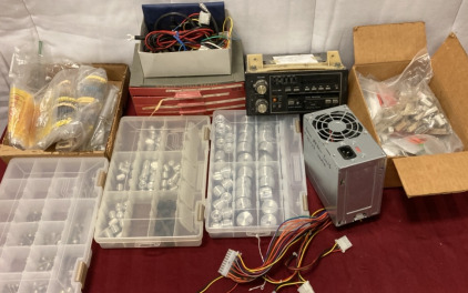 Various Hardware, Electronic Parts, Symphony Sound, Delta Electronics & More