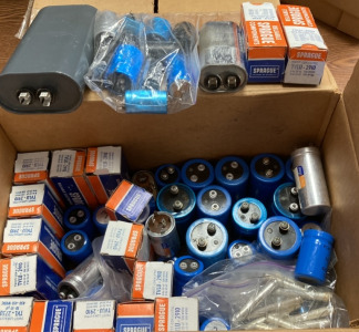 Various Electronic Components & Batteries