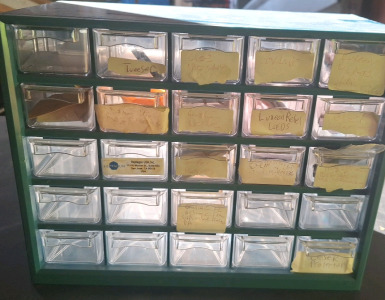 Drawer w/ electric components