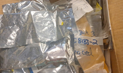 Box of electronic components