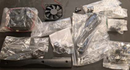 Box of electronic components