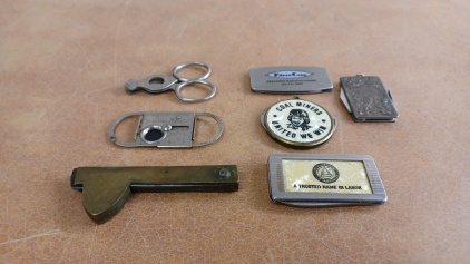 Vintage Cigar Cutters and Small Folding Knives