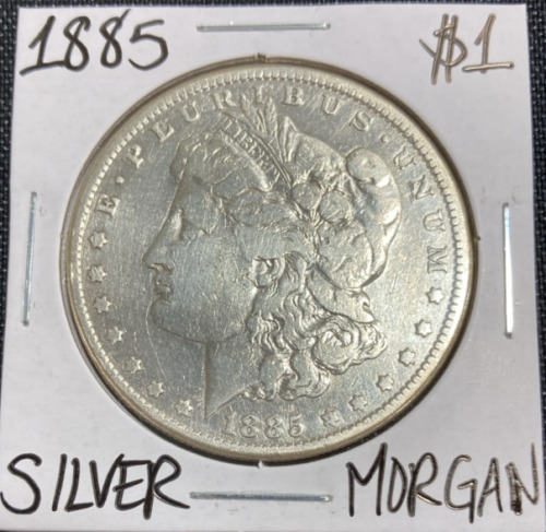 1885 Silver Morgan Dollar