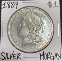 1889 Silver Morgan Dollar