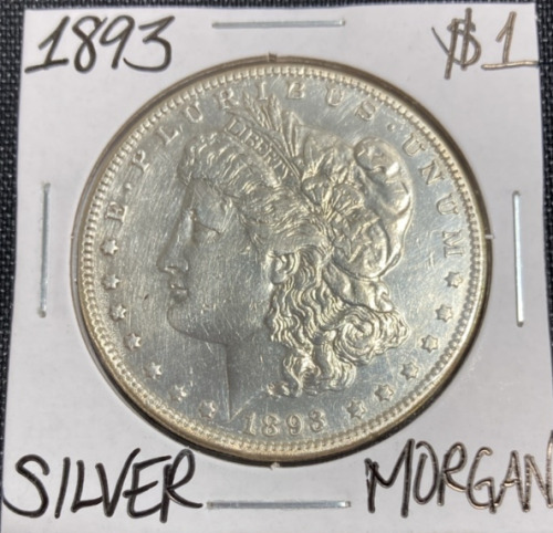 1893 Silver Morgan Dollar