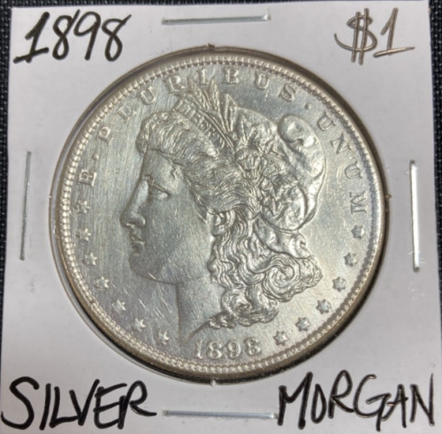 1898 Silver Morgan Dollar