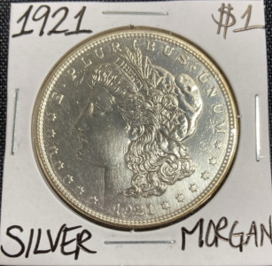 1921 Silver Morgan Dollar