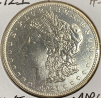 1921 Silver Morgan Dollar - 3