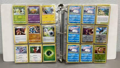 (900) Pokémon Collectible Game Cards W/ Binder