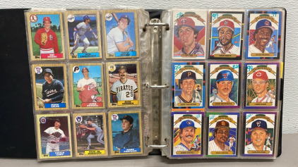 (500+) 1990&rsquo;s MLB Topps Collectible Baseball Cards Named To Tony Gwyne, Ozzie Smith, Chuck Barry, John Franco, And Others W/ Binder
