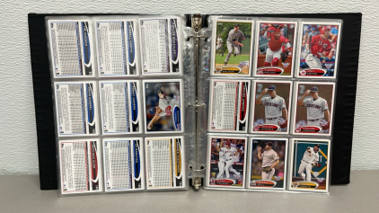 (170+) 2012 MLB Topps Opening Day Collectible Baseball Cards Named To Jose Batista, David Ortiz, Justin Verlander, And Others W/ Binder
