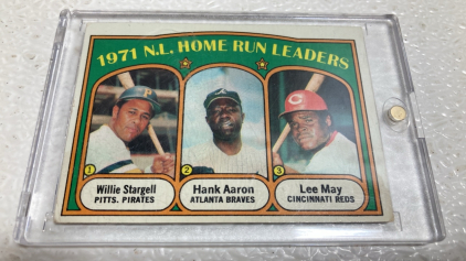1971 N.L. Home Run Leaders - Stargell, Aaron, May