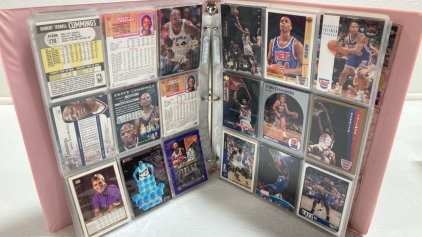 Binder of (190+) Basketball Cards