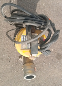 Wacker neuson pst2 400. 2" trash pump 5.4 amp good working order