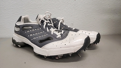 (1) Adidas Adiprene Clima Cool Oasis Lite II Golf Shoes White Blue Womens Size 8.5