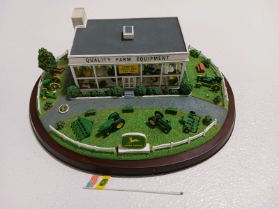 Vintage 1958 John Deere Danbury Mint Quality Farm Equipment Sculpture