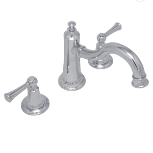(2) ProFlo Two Handle Roman Tub Trim Faucet (Chrome)