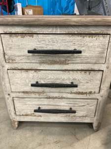 End Table with 3- Drawers