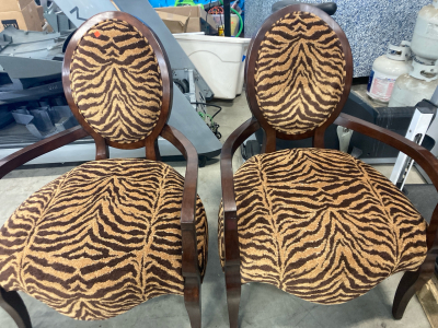 (2) Decorative Chairs