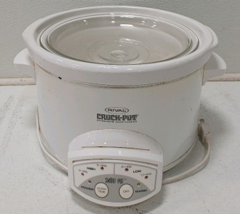 (1) Stoneware Slow Cooker (Powers On)