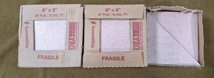 (2) 27 Count Boxes & (1) 16 Count Box Of 8" x 8" Tile