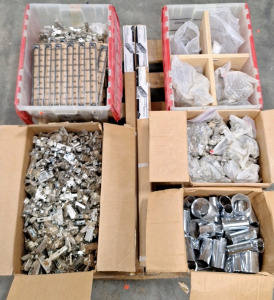 Pallet Of Assorted Cupboard Hinge Hardware & More