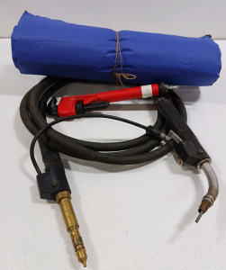 (1) Tough Gun MIG Welding Handle/Hose (1) Therm-A-Rest Camping Sleeping Mat (1) New Expandable Pipe Wrench