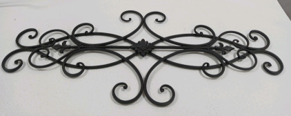 Beautiful Wrought-iron Wall Art 36"&times;14"