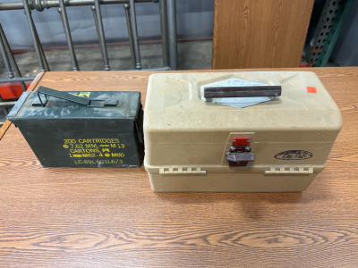 Old Pal Fishing Tackle Box, Vintage Ammunition Box