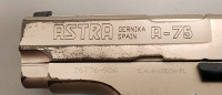 Astra Mdl A-75, .40 S&W, Semi Automatic, Stainless With Black Grips-- 26776-95A - 8