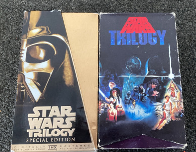 Star Wars Trilogy, VHS Set; Star Wars Trilogy Special Edition VHS Set