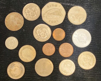 Collection Of International Coin Currency- Including Coins From Israel And Vietnam